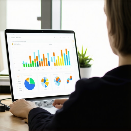 Expert analyzing local SEO and Google Maps optimization tactics in a professional office setting.