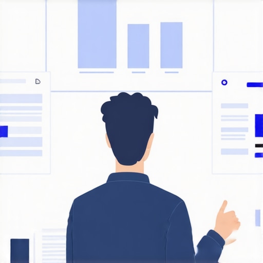SEO expert analyzing local search data and schema markup for GBP optimization.