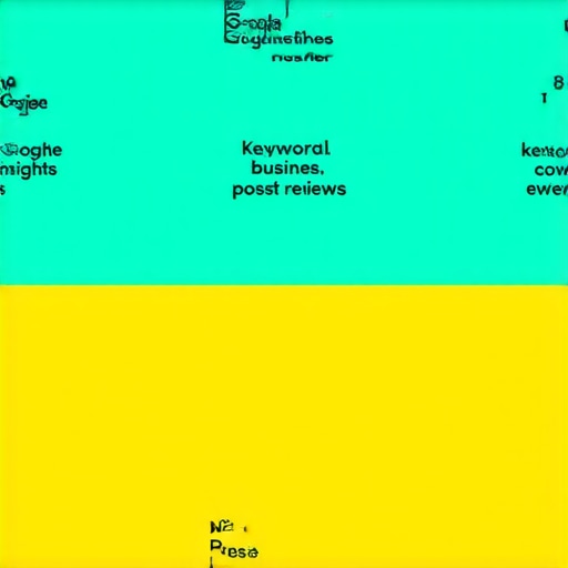 Infographic illustrating advanced strategies for Google Business Profile optimization