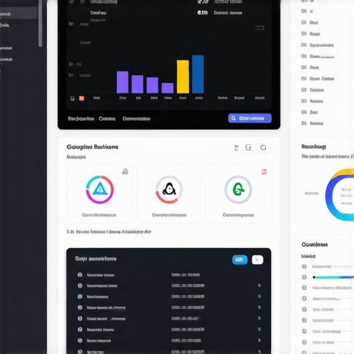 Dashboard displaying GBP analytics, reviews, and tips for optimization.