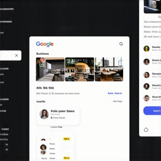 Screenshot of an optimized Google Business Profile showing schema markup, reviews, and keywords