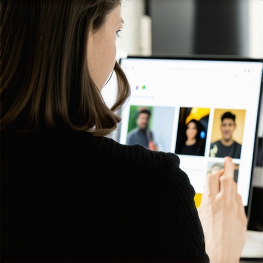 Business owner uploading photos and managing reviews on Google My Business