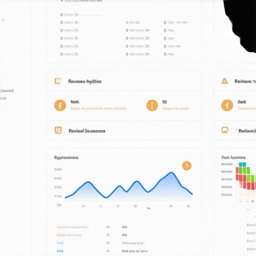 Screenshot of local SEO management dashboard with real-time analytics