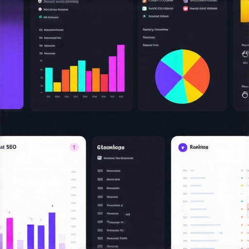 Screenshot of a comprehensive local SEO dashboard showing rankings, citations, reviews, and engagement metrics.